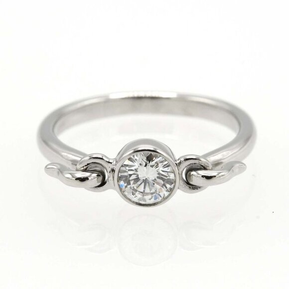 Tiffany & Co. Jewelry - Tiffany & Co Swan Ring Diamond Platinum Pt950 6.5 3.2